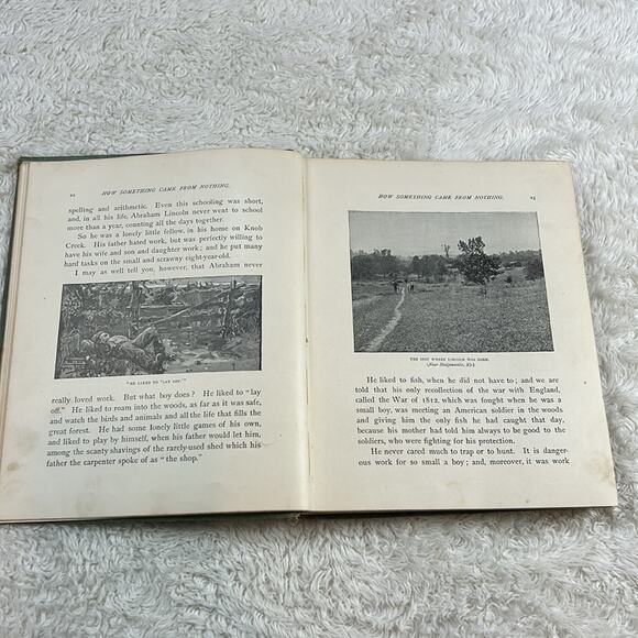 The True Story of Abraham Lincoln Elbridge S Brooks 1896 first edition antique - Picture 10 of 16